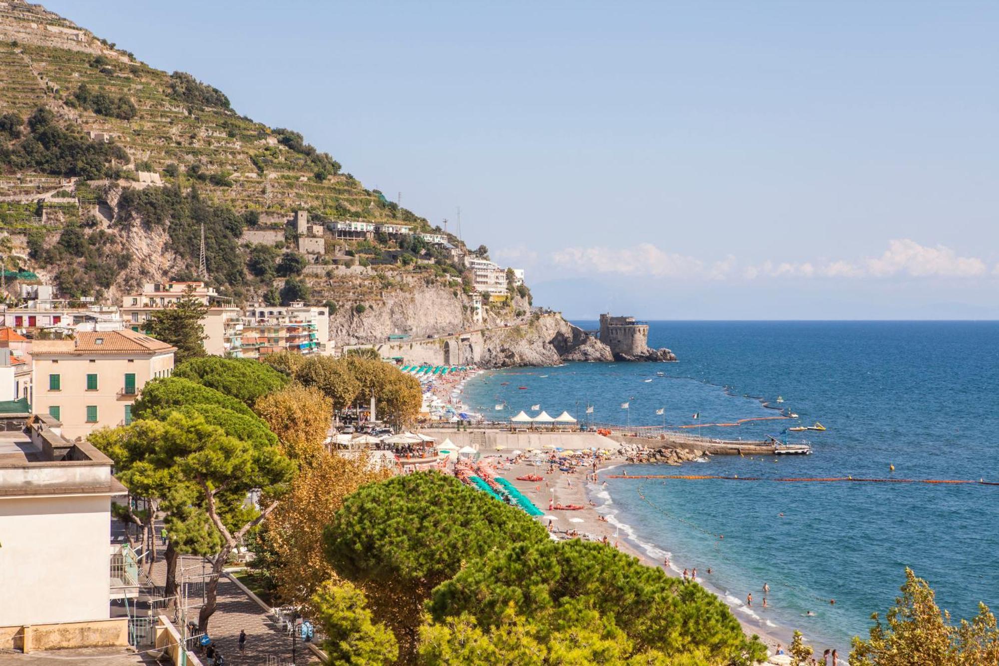 Un oblò sul mare Apartment Maiori Exterior foto